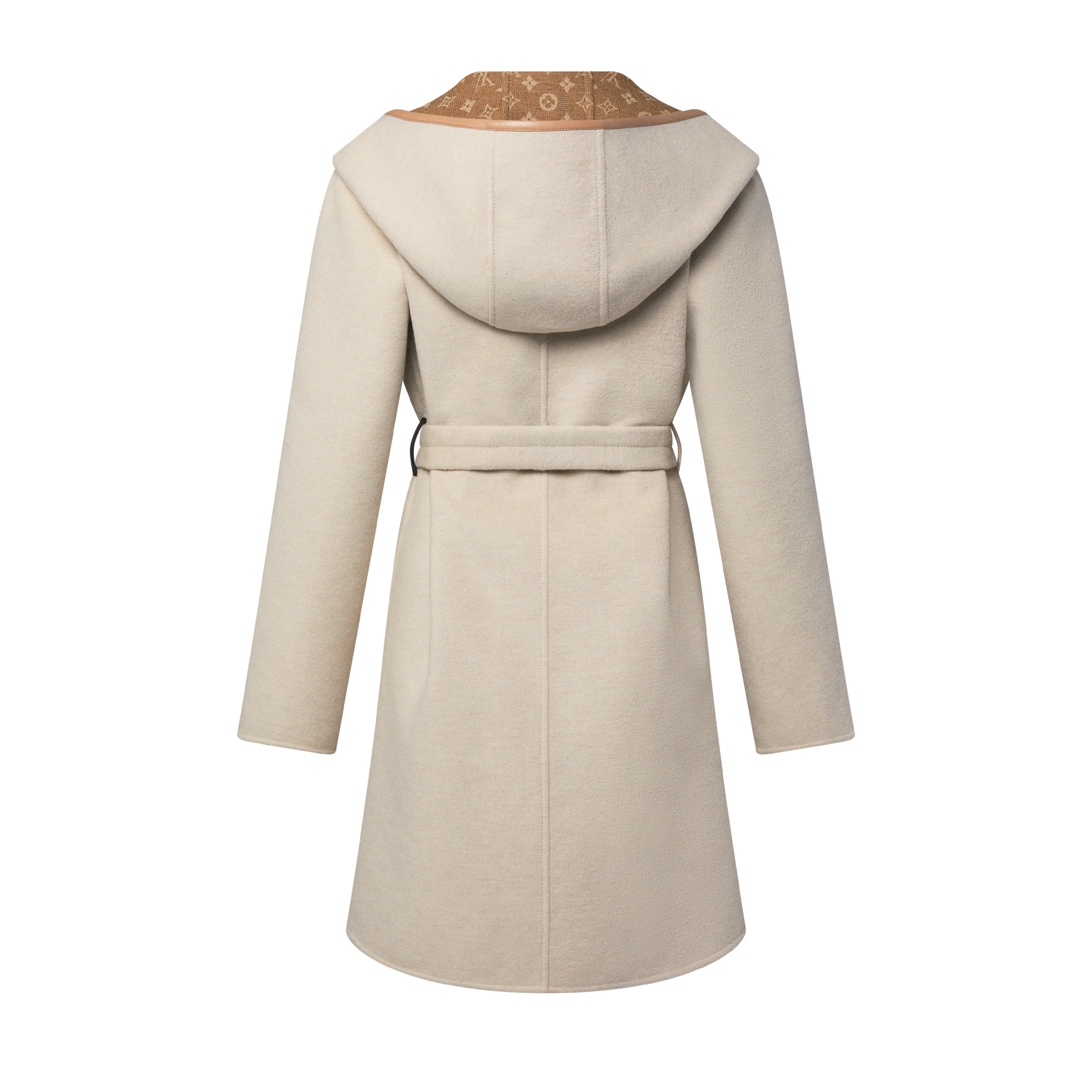 Reversible Signature Hooded Wrap Coat - Ready-to-Wear | LOUIS
